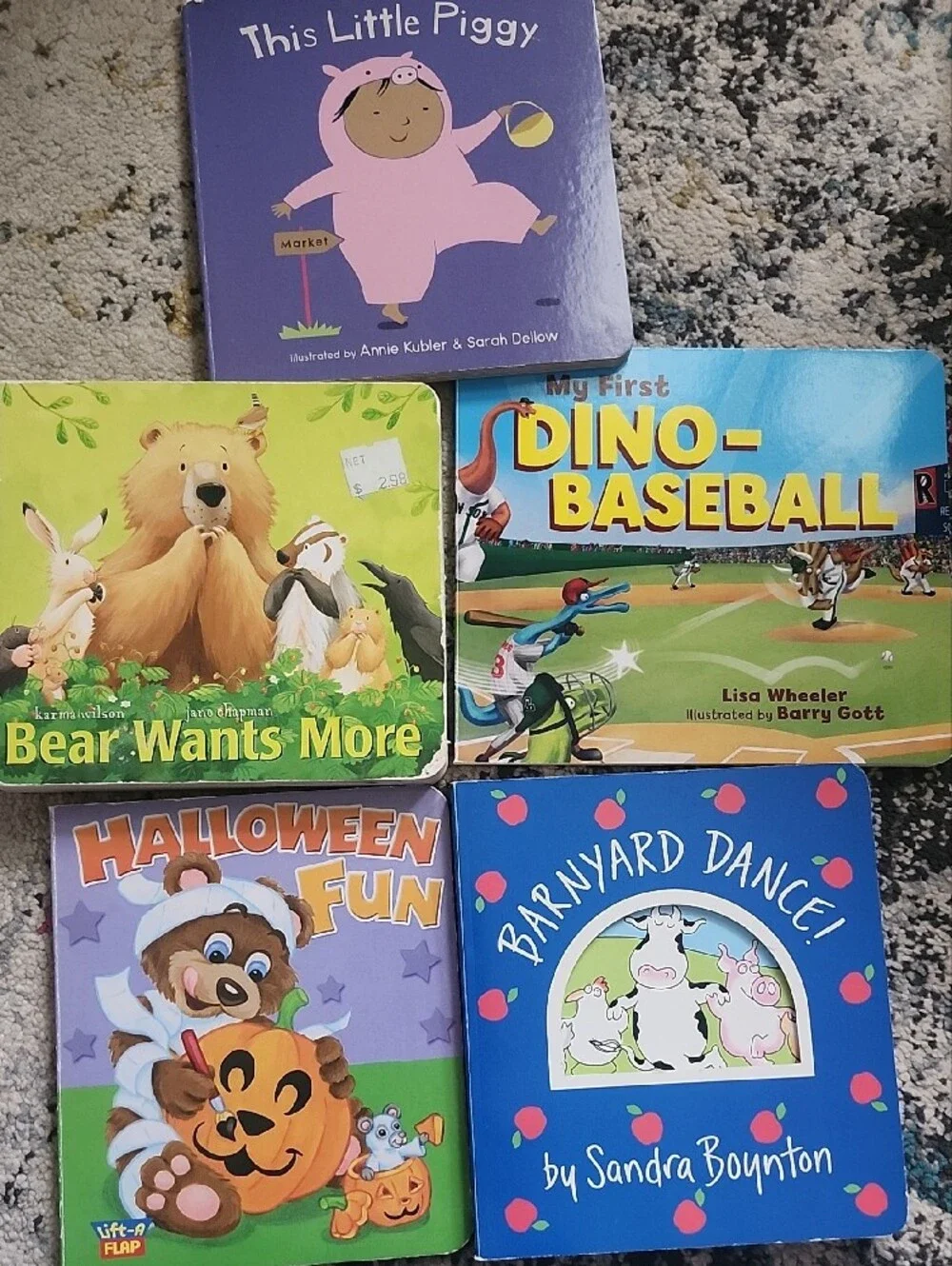Children's Board Book Set - Ten Assorted Titles